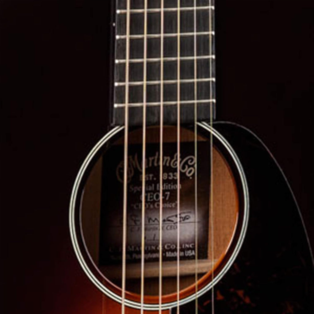 Martin CEO-7 Acoustic Guitar - Autumn Sunset Burst