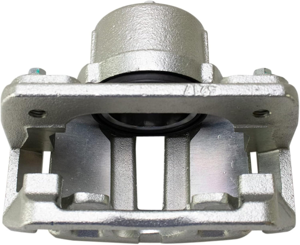 TRQ Front Brake Pad and Rotor Set Semi Metallic Rotors Calipers Compatible with 2001-2007 Ford Taurus 2002 Lincoln Continental 2001-2005 Mercury Sable