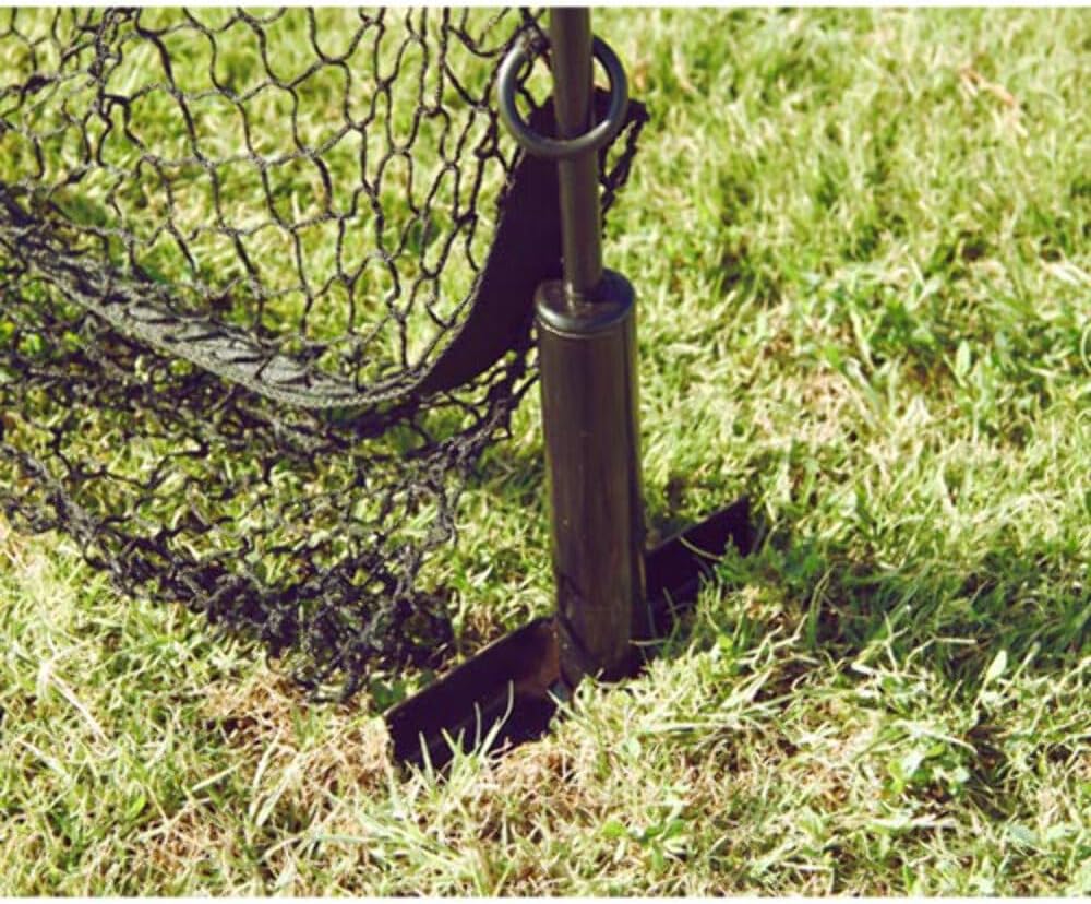 Heater Sports Xtender 36' Baseball & Softball Batting Cage Net & Frame (Machine NOT Included) - Durable Fiberglass Frame and Polyester Netting | Ideal for Batting Training for Kids, Teens, & Adults