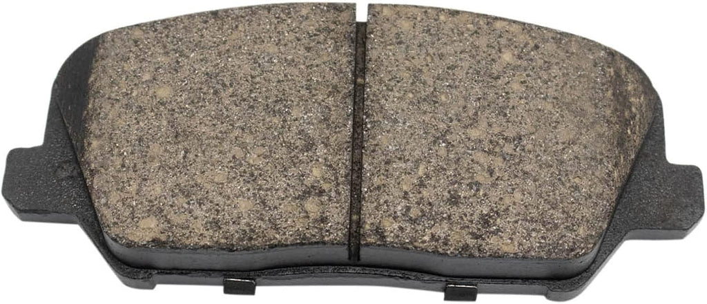 TRQ Performance Front Ceramic Brake Pad and Rotor Set Compatible with 13-16 Hyundai Veloster Turbo 14-16 Kia Forte Koup SX 15-16 Forte5 SX with 300 mm Diameter Front Rotors