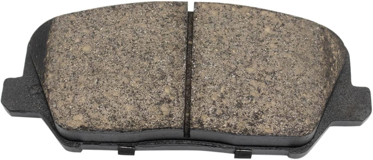 TRQ Performance Front Ceramic Brake Pad and Rotor Set Compatible with 13-16 Hyundai Veloster Turbo 14-16 Kia Forte Koup SX 15-16 Forte5 SX with 300 mm Diameter Front Rotors