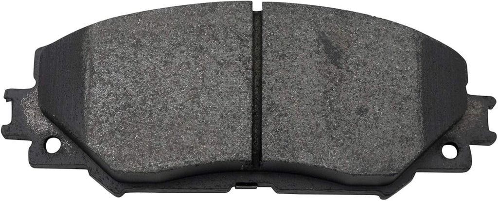 TRQ Performance Front Brake Pad and Rotor Set Ceramic Drilled Slotted Coated Vented Rotors Calipers Compatible with 2009-2018 Toyota Corolla 2009-2013 Matrix 2008-2014 Scion xD 2009-2010 Pontiac Vibe