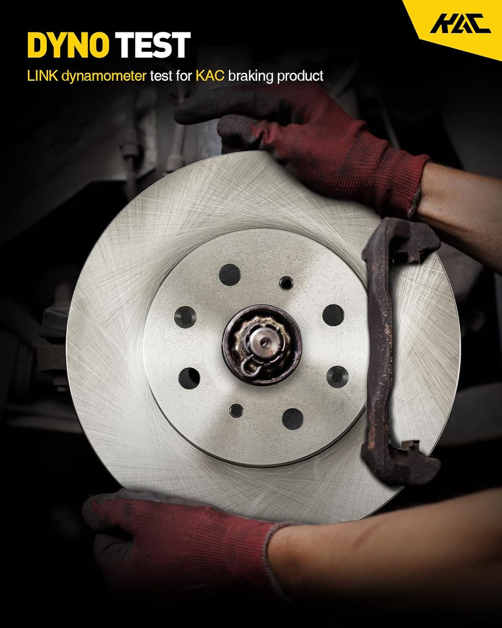 KAC 12.99 inch(330mm) Front Brake Rotors |Brake Kit for Chevrolet 2005-2009 2014-2018 Silverado 1500,GMC 2007-2009 2014-2018 Sierra 1500,2010-2013 2019 Silverado 1500 5.3L,Automotive Replacement