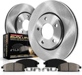PowerStop Rear Brake Kit for Ford Expedition 2007-17 | Lincoln Navigator 2007-17 - Z17 Ceramic Brake Pads & Disc Rotors Replacement, KOE4683