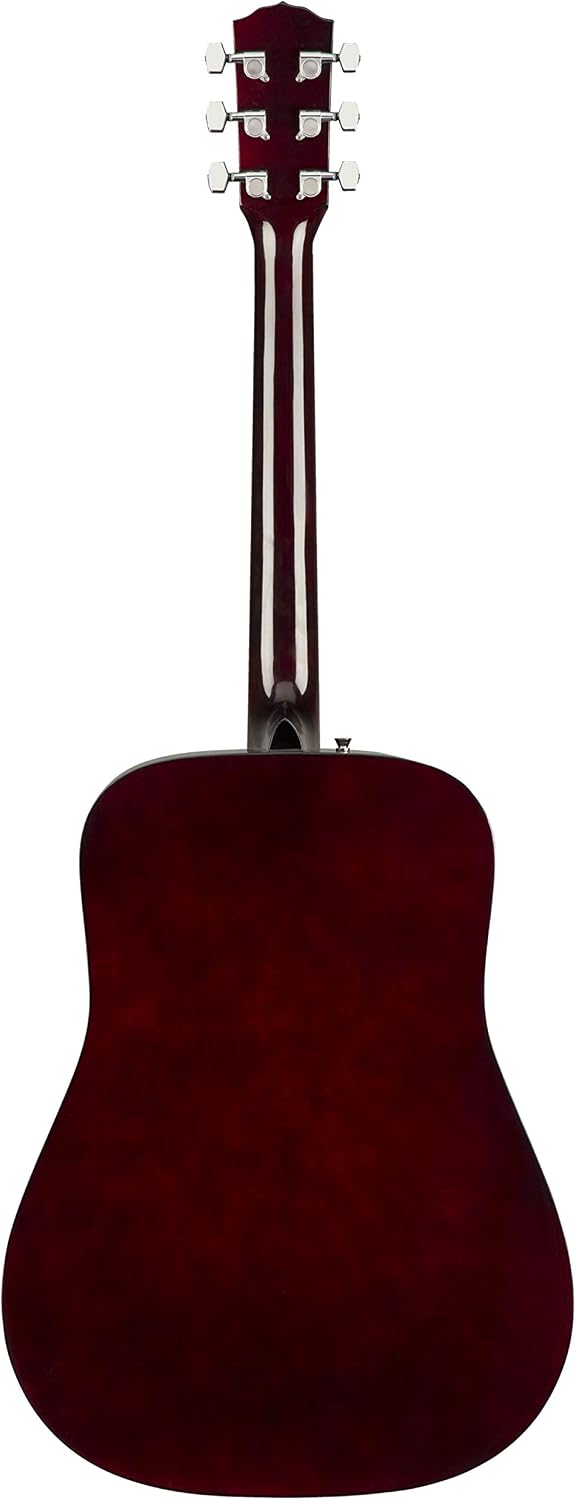 Fender FA-115 Dreadnought Acoustic Guitar Pack, with 2-Year Warranty, Natural, with Gig Bag and Accessories