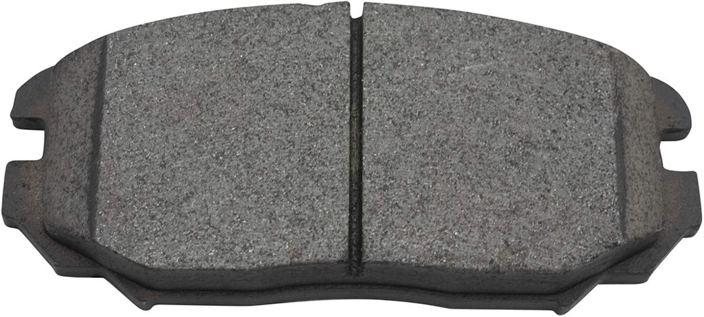 TRQ Performance Front Ceramic Brake Pad and Rotor Set Coated Drilled Slotted Compatible with 2008-2010 Hyundai Sonata V6 3.3L 2006 Hyundai Sonata V6 3.3L 2007 Limited 2007 SE