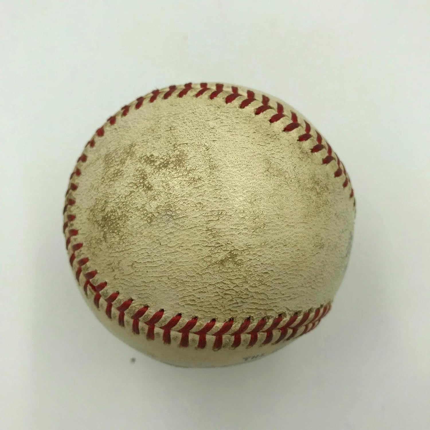 1950's Charlie Grimm Single Signed Game Used NL Baseball Chicago Cubs JSA COA - MLB Game Used Baseballs