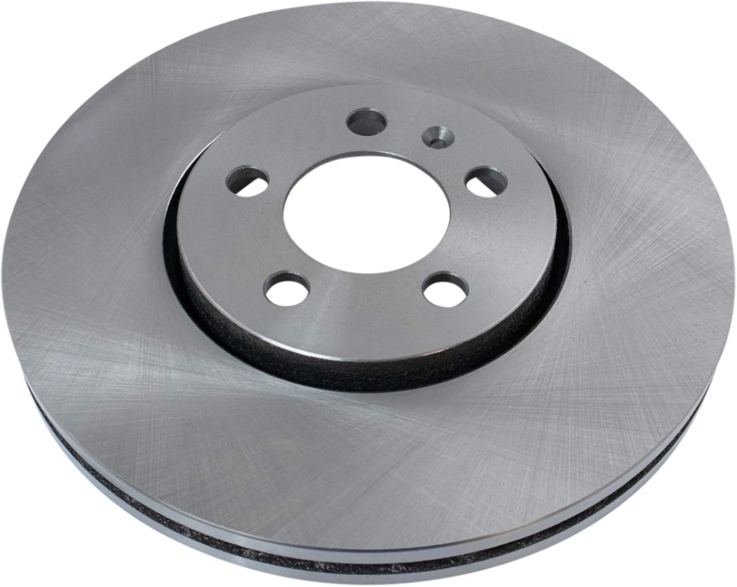 TRQ Front Brake Pad and Rotor Set Semi Metallic Vented Rotors Calipers Compatible with 2005 Volkswagen Jetta