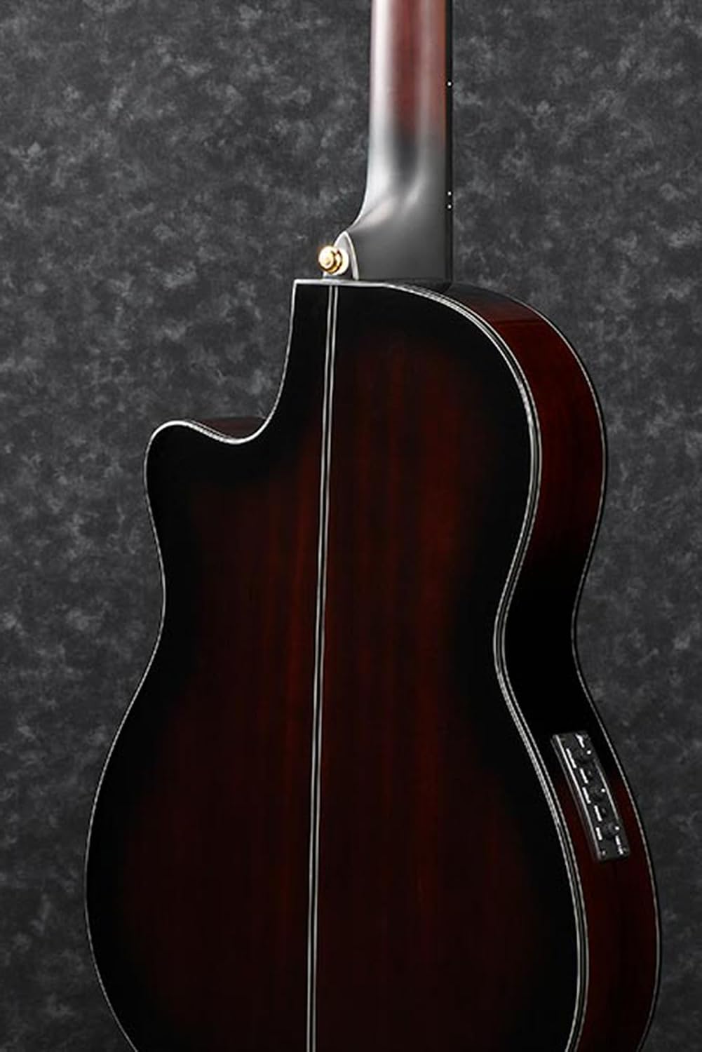 Ibanez GA35TCE Classical Acoustic-Electric Guitar - Dark Violin Sunburst High Gloss Bundle with Case, Tuner, Strap, Strings, Picks, Austin Bazaar Instructional DVD, and Polishing Cloth
