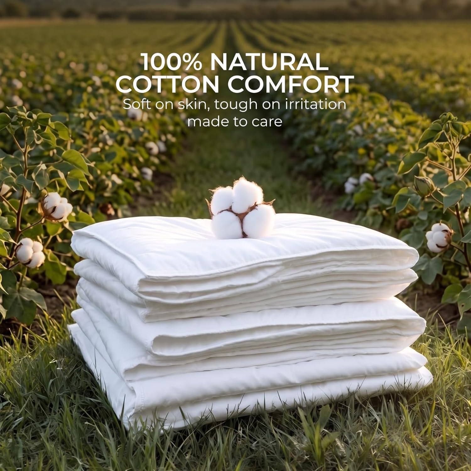 Full Duvet Cover Set of 12 – Premium White Hotel Collection Bedding, Elegant Embroidered Poly-Cotton, 84x94 Inches (Duvet Cover Only)