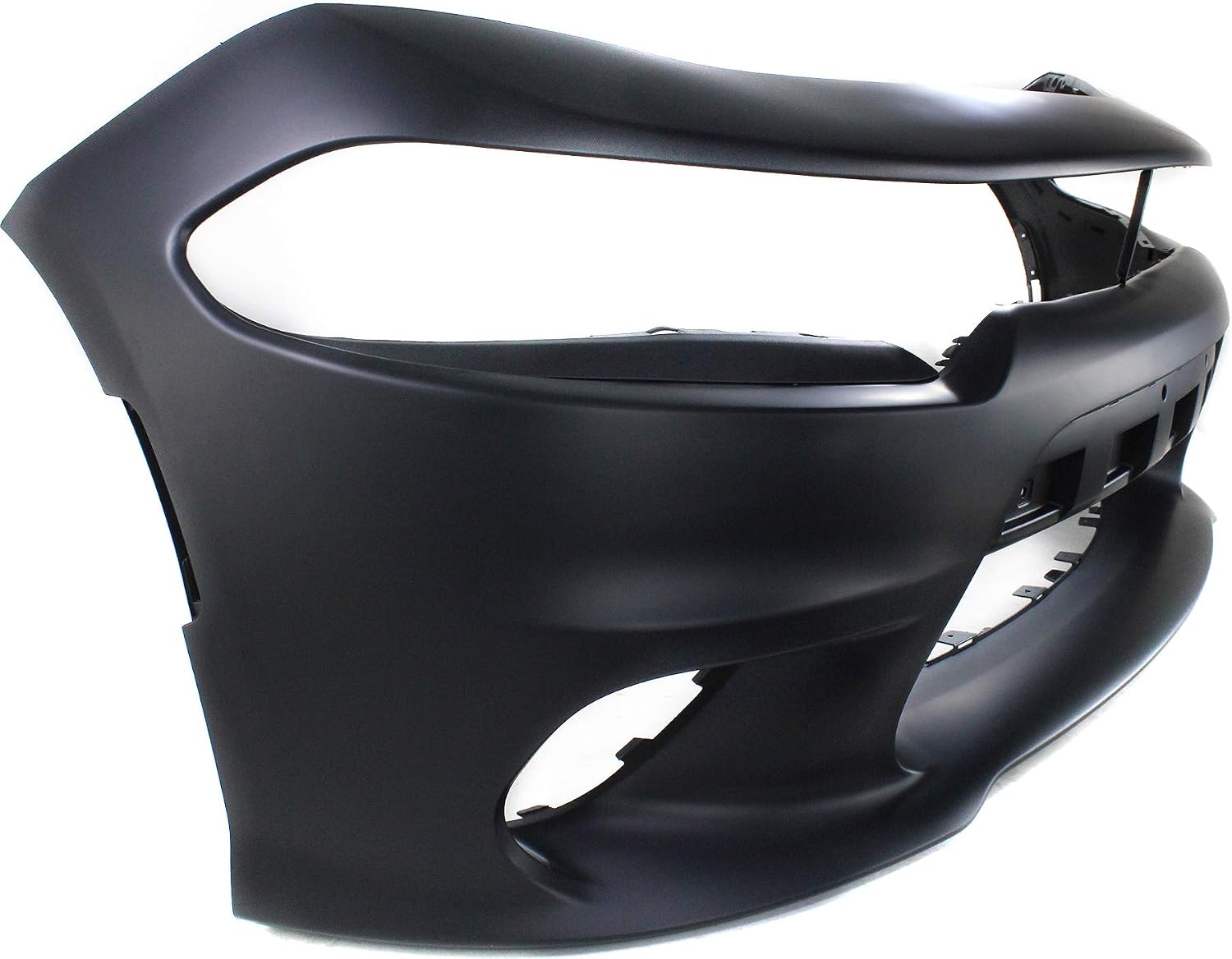 Garage-Pro Front Bumper Cover For Dodge Charger 2015-2023, Primed, For Models with Hood Scoop, Without Widebody, with Elliptical Fog Light Hole, 2023 Dodge Charger Accessories