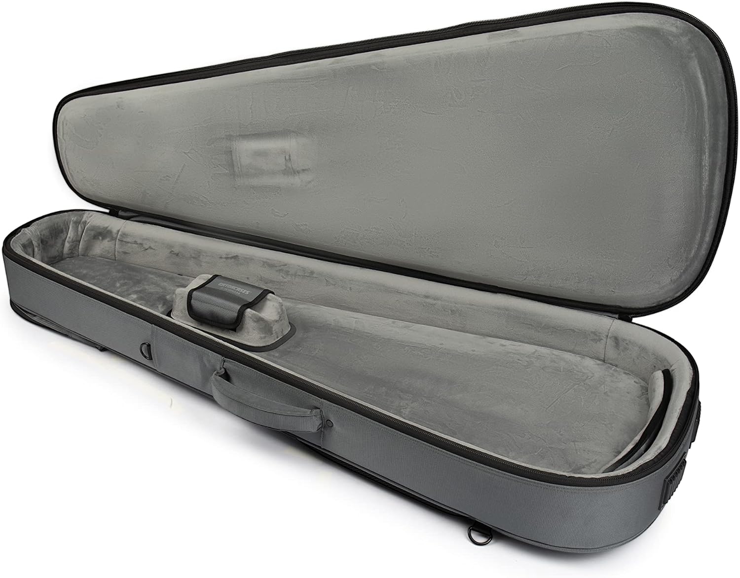 Gator Cases ICON Series Premium Weather Resistant Gig Bag for 335-Style TSA Luggage Lock-Friendly Zipper Pulls, Grey (G-ICON335-GRY)