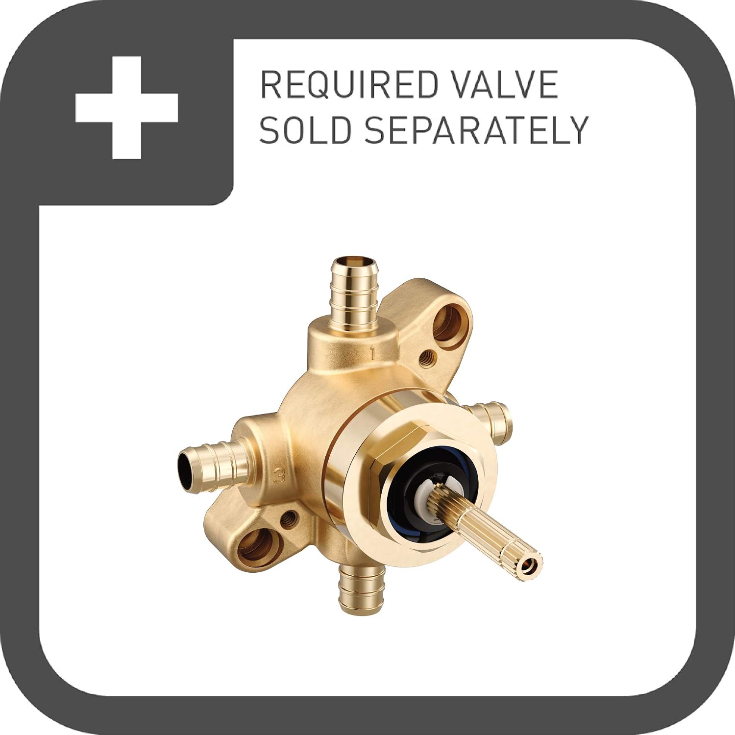 Moen UTS32205NL Weymouth 1-Handle M-CORE Transfer Valve Trim Kit, Valve Required, Polished Nickel