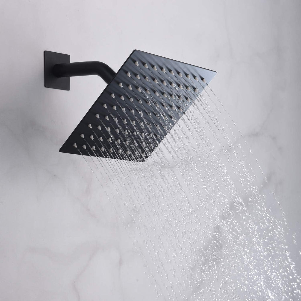 Black Shower Faucet,Matte Black shower fixtures,sumerain