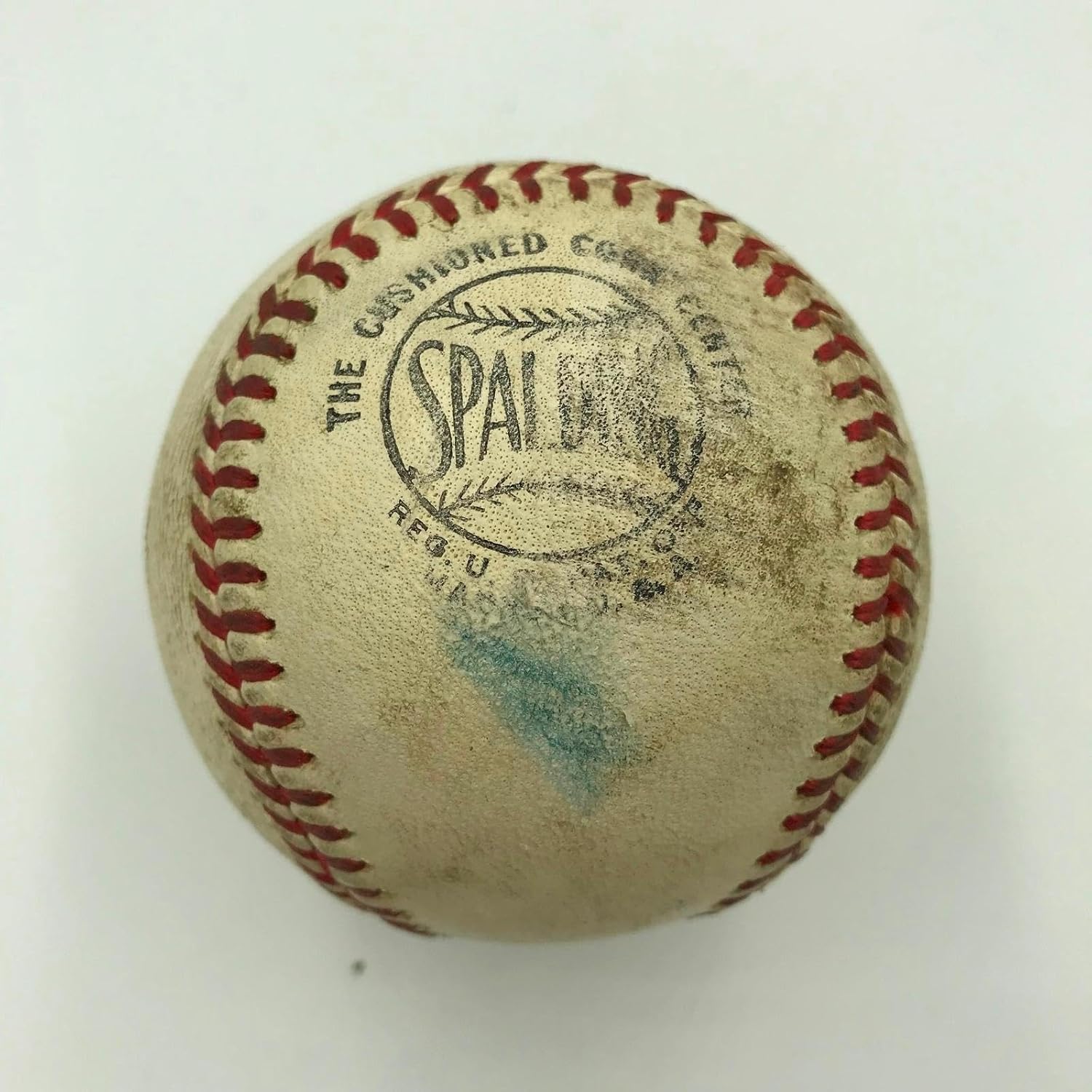 1950's Charlie Grimm Single Signed Game Used NL Baseball Chicago Cubs JSA COA - MLB Game Used Baseballs