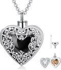 Dorunmo Personalized Heart Urn Locket Necklace for Ashes and Pictures 925 Sterling Silver Customized Locket Memorial Keepsake Cremation Jewelry for Ashes for Women Men Keep Someone Near to You