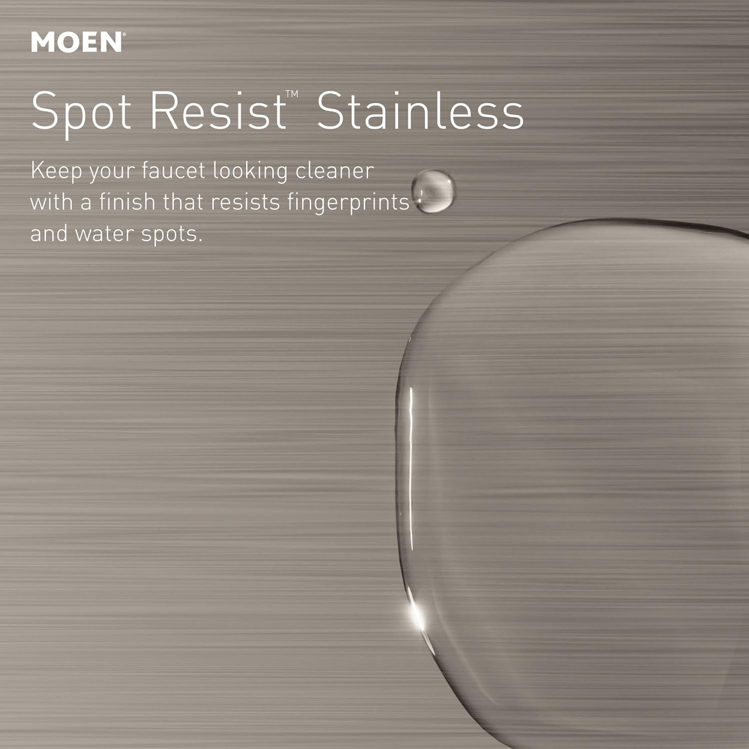 Moen Haelyn Spot Resist Stainless Single-Handle Pull-Down Sprayer Kitchen Faucet Featuring Power Boost for a Faster Clean, Soap Dispenser Included, 87627SRS