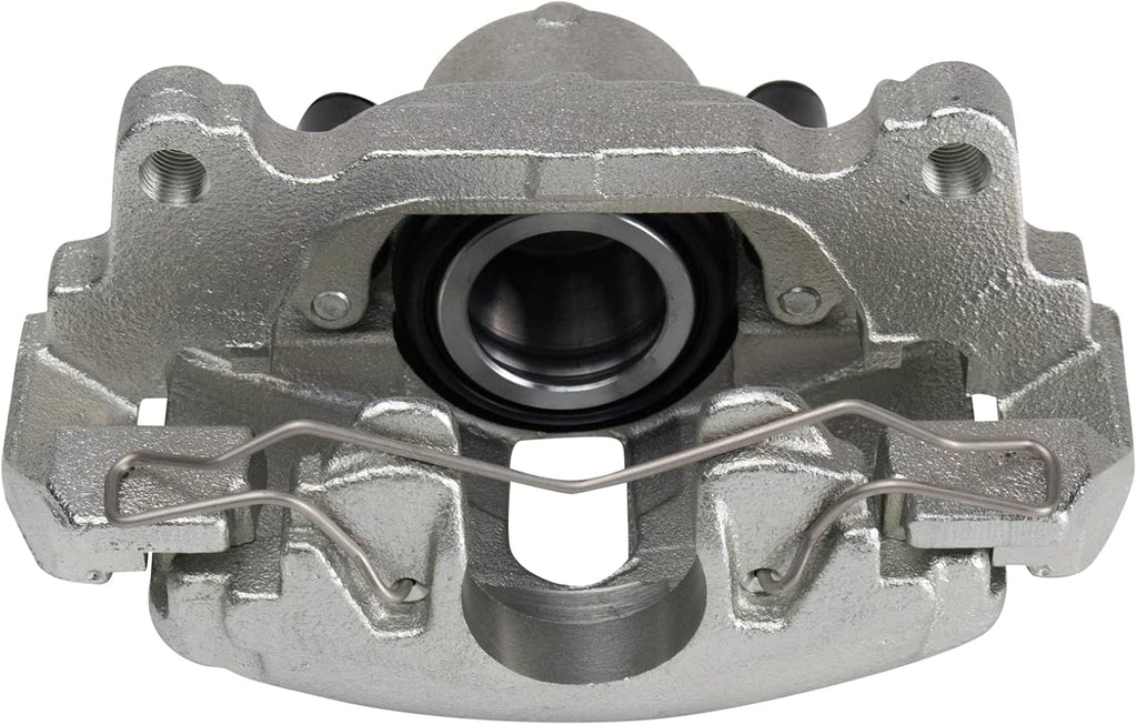 TRQ Performance Front Brake Pad and Rotor Set Ceramic Vented Coated Rotors Calipers Compatible with 2013 Volkswagen GTI 2011 Jetta