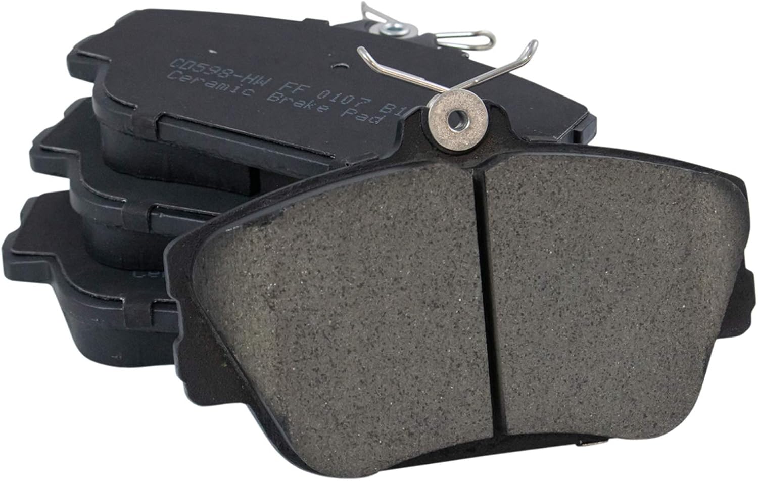 TRQ Performance Front Brake Pad & Rotor Kit G-Coated Slotted X Drilled Ceramic Compatible with 96-07 Ford Taurus 96-97 Thunderbird 95-02 Lincoln Continental 93-98 Mark VIII Mercury Cougar 01-05 Sable