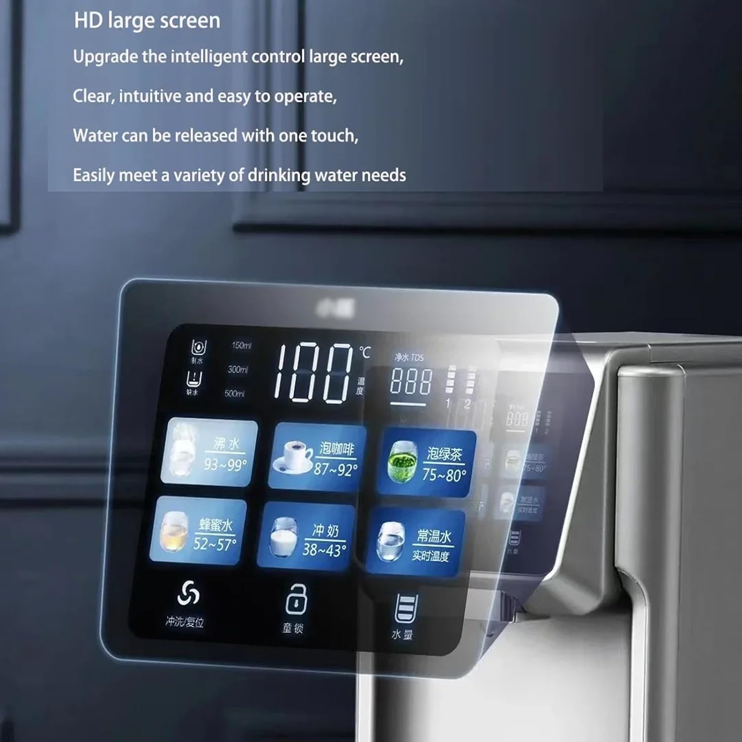 hot Water dispensers Water Purifier Direct Drinking Machine Household Heating Filter Intelligent Desktop Drinking Machine Instant hot Water Dispenser