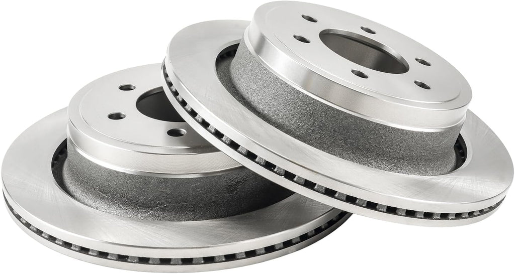 Rear Brake Disc Rotors Fit for F-150 Ford 2012 2013 2014 2015 2016 2017 2018, (13.7', 348.2mm), 54186