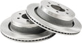 Rear Brake Disc Rotors Fit for F-150 Ford 2012 2013 2014 2015 2016 2017 2018, (13.7', 348.2mm), 54186