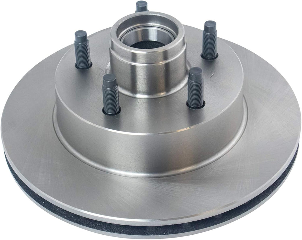TRQ Front Brake Pad and Rotor Set Semi Metallic Rotors 10.28 in for 1987-1997 Ford Aerostar 1983-1994 Ranger 1994 Mazda B2300 B3000 B4000