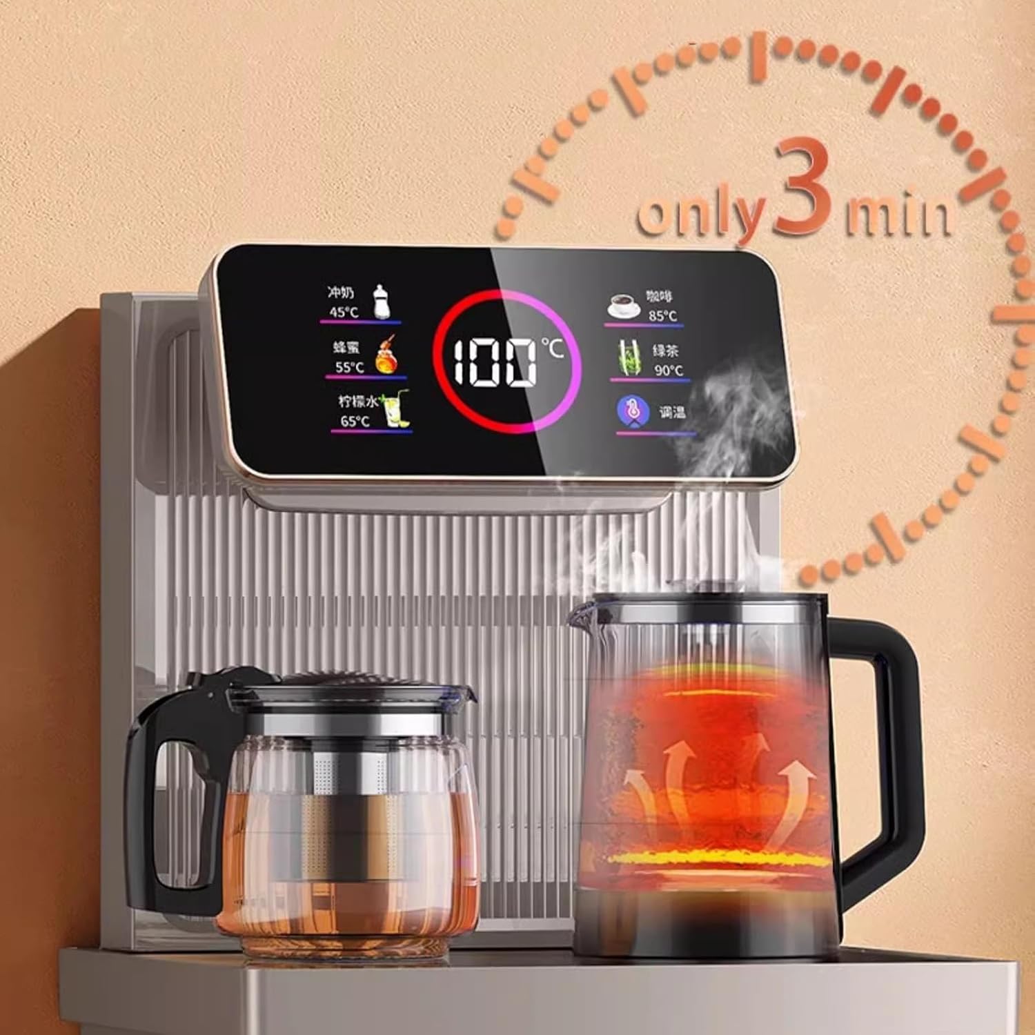 hot Water dispensers Vertical Intelligent Water Dispenser Household Bottom Mounted Water Bucket Multifunctional Automatic Bucket Water and Tea Bar Machine Instant hot Water Dispenser