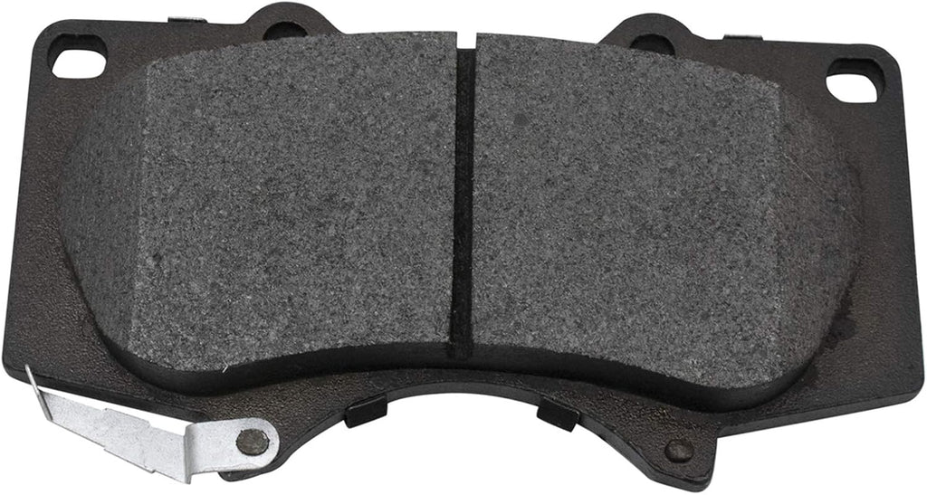 TRQ Front and Rear Performance Brake Pad & Rotor Kit, with Chemical Kit Semi-Metallic Premium G-Coated Compatible with 2010-2022 Lexus GX460 Toyota 4Runner