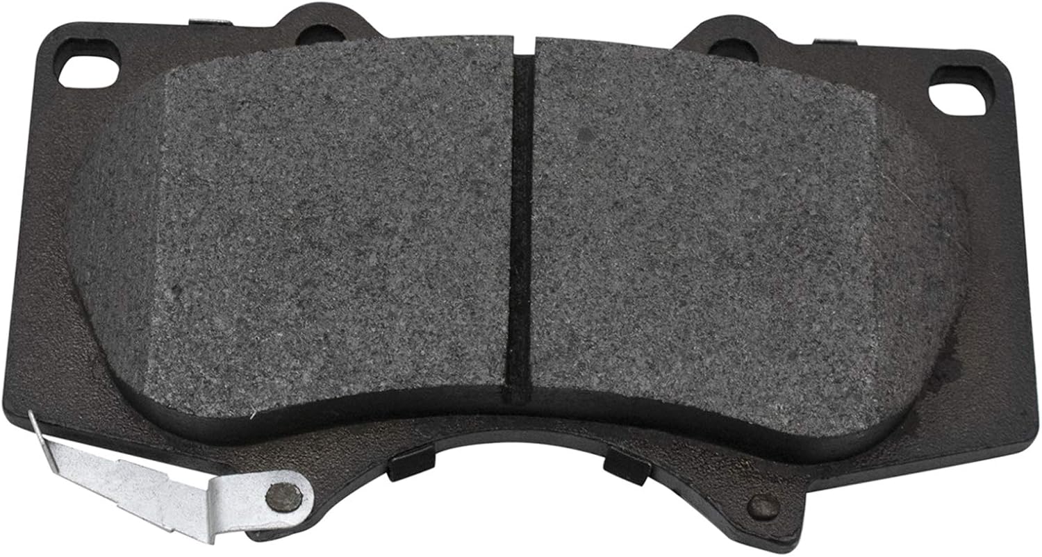 TRQ Front and Rear Performance Brake Pad & Rotor Kit, with Chemical Kit Semi-Metallic Premium G-Coated Compatible with 2010-2022 Lexus GX460 Toyota 4Runner