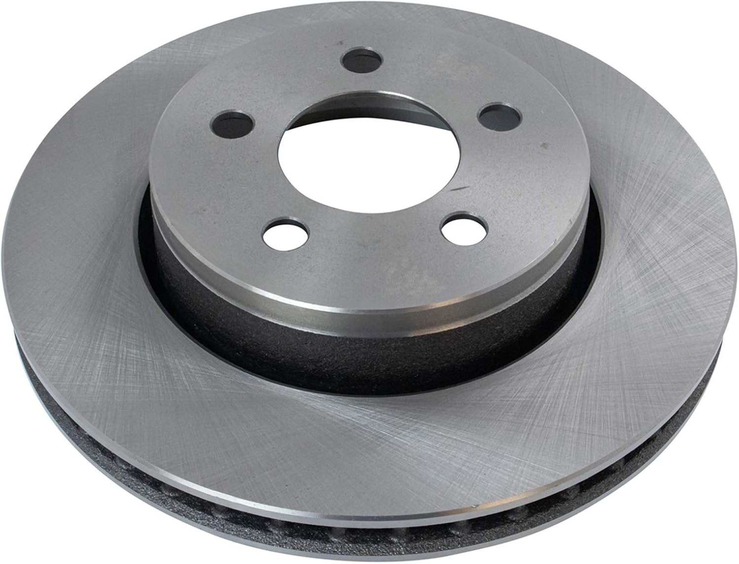 TRQ Front Brake Pad and Rotor Set Semi Metallic Vented Rotors Calipers Compatible with 2008-2012 Jeep Liberty 2007-2010 Dodge Nitro