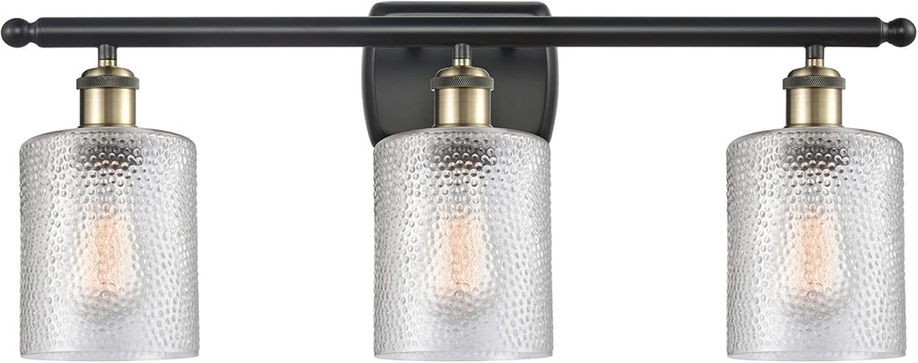 Innovations Lighting 516-3W-BAB-G112 Cobbleskill 3 Light Bath Vanity Light Part of The Ballston Collection