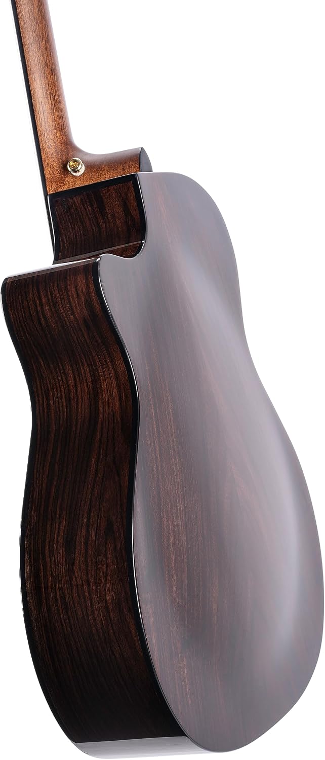 Cort Grand Regal Series Acoustic-Electric Guitar, Natural Glossy (GAPFBEVELNAT)