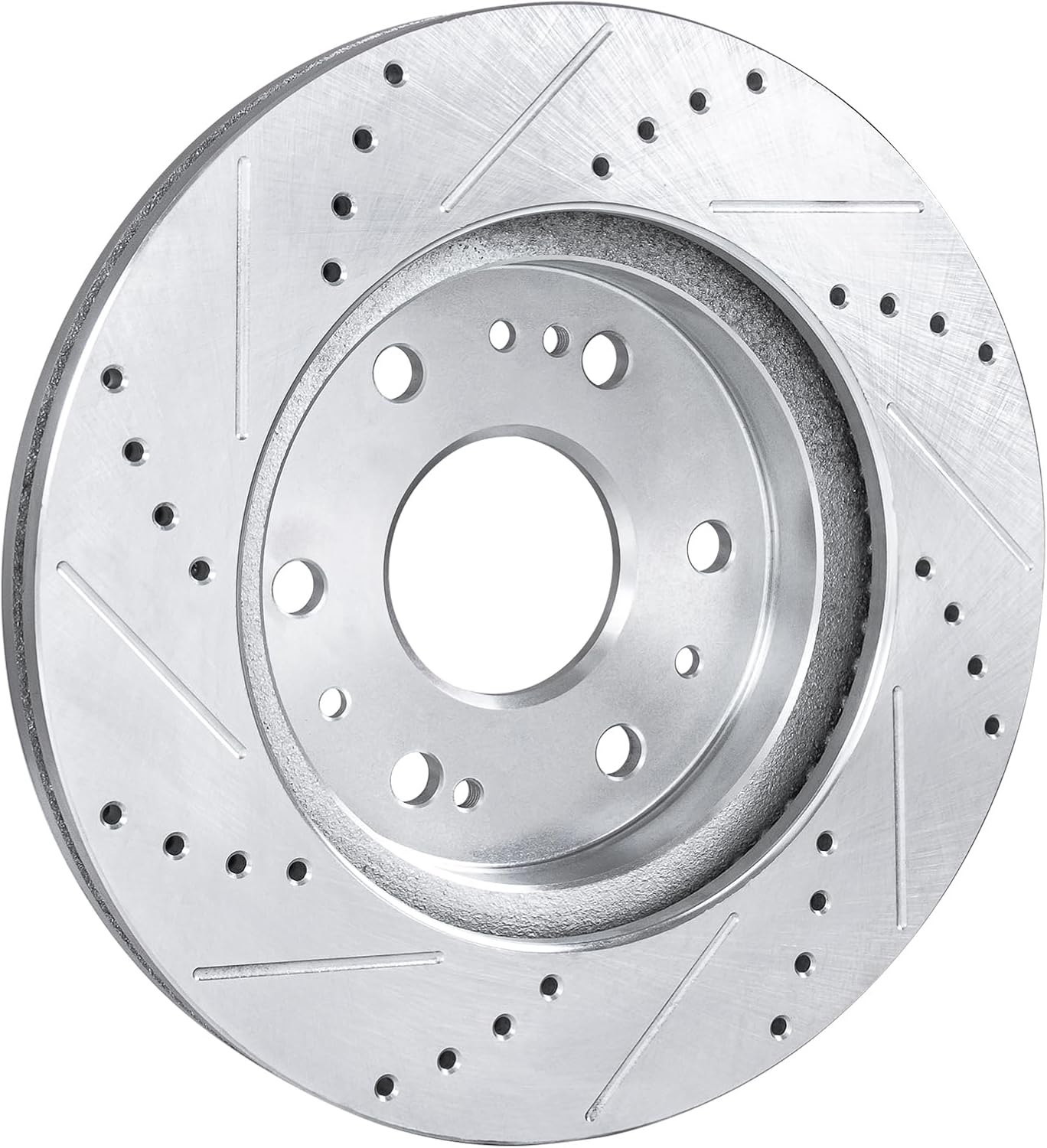 MOSTPLUS 12.99'' Front Drilled Slotted Disc Brake Rotors+Ceramic Brake Pad Compatible for Chevy Tahoe Silverado Suburban GMC Savana Sierra 1500 Yukon XL Cadillac Escalade ESV EXT