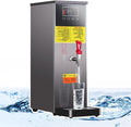 Water Boiler, Stepping Type Boiling Water Machine, Hot Water Dispensers, with Digital Temperature Display and Timer, for Coffee, Tea (Black 40l)