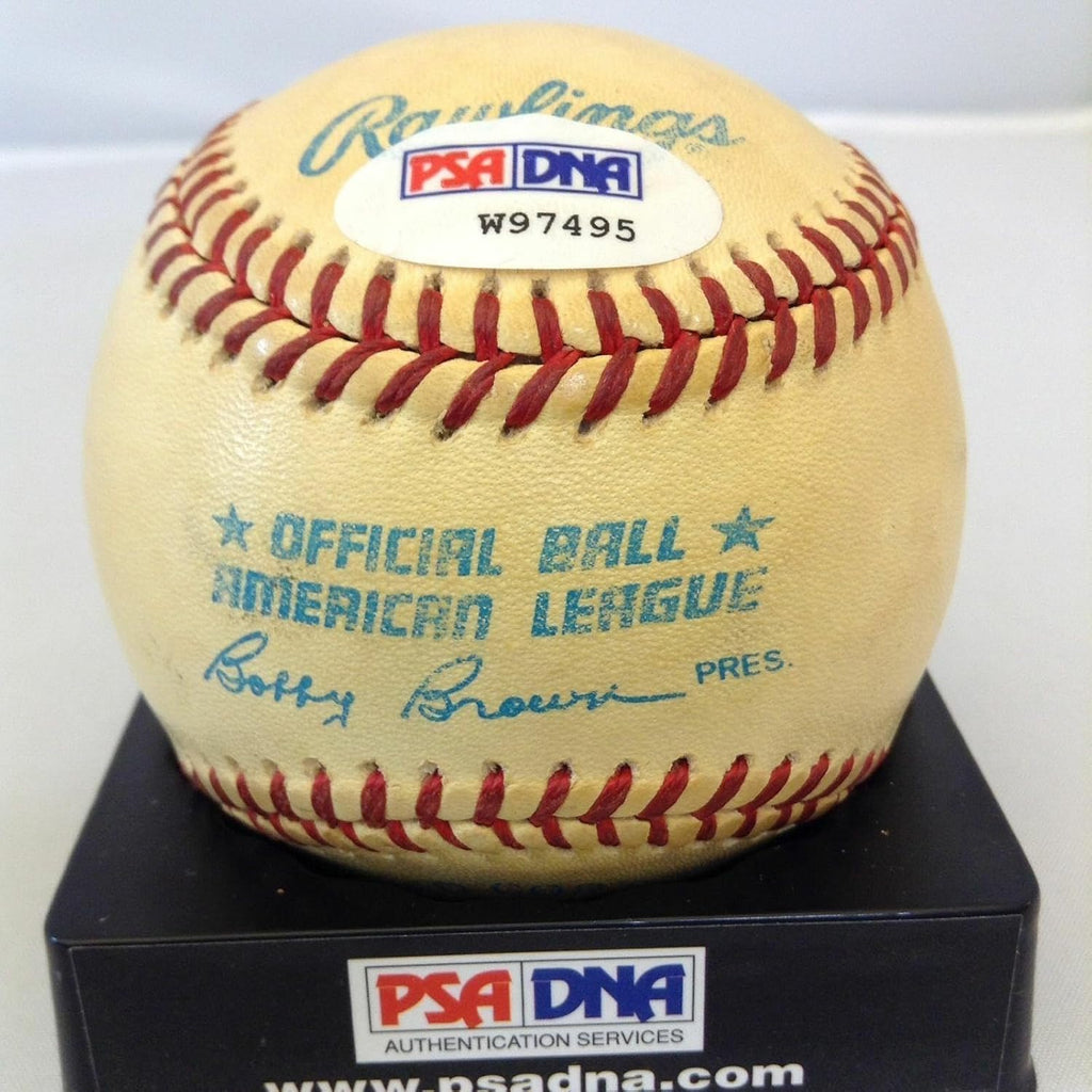 Rare Joe Cowley No Hitter Game Used Signed Inscribed Baseball Sep 19, 1985 PSA - MLB Game Used Baseballs