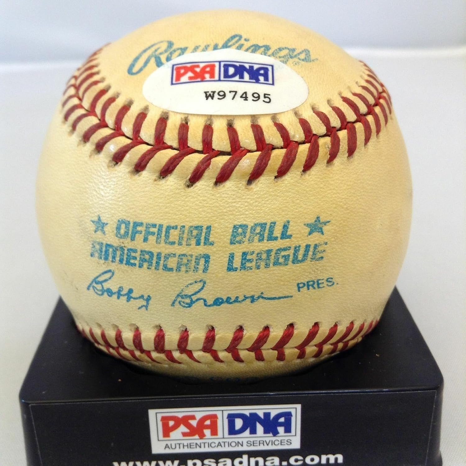 Rare Joe Cowley No Hitter Game Used Signed Inscribed Baseball Sep 19, 1985 PSA - MLB Game Used Baseballs