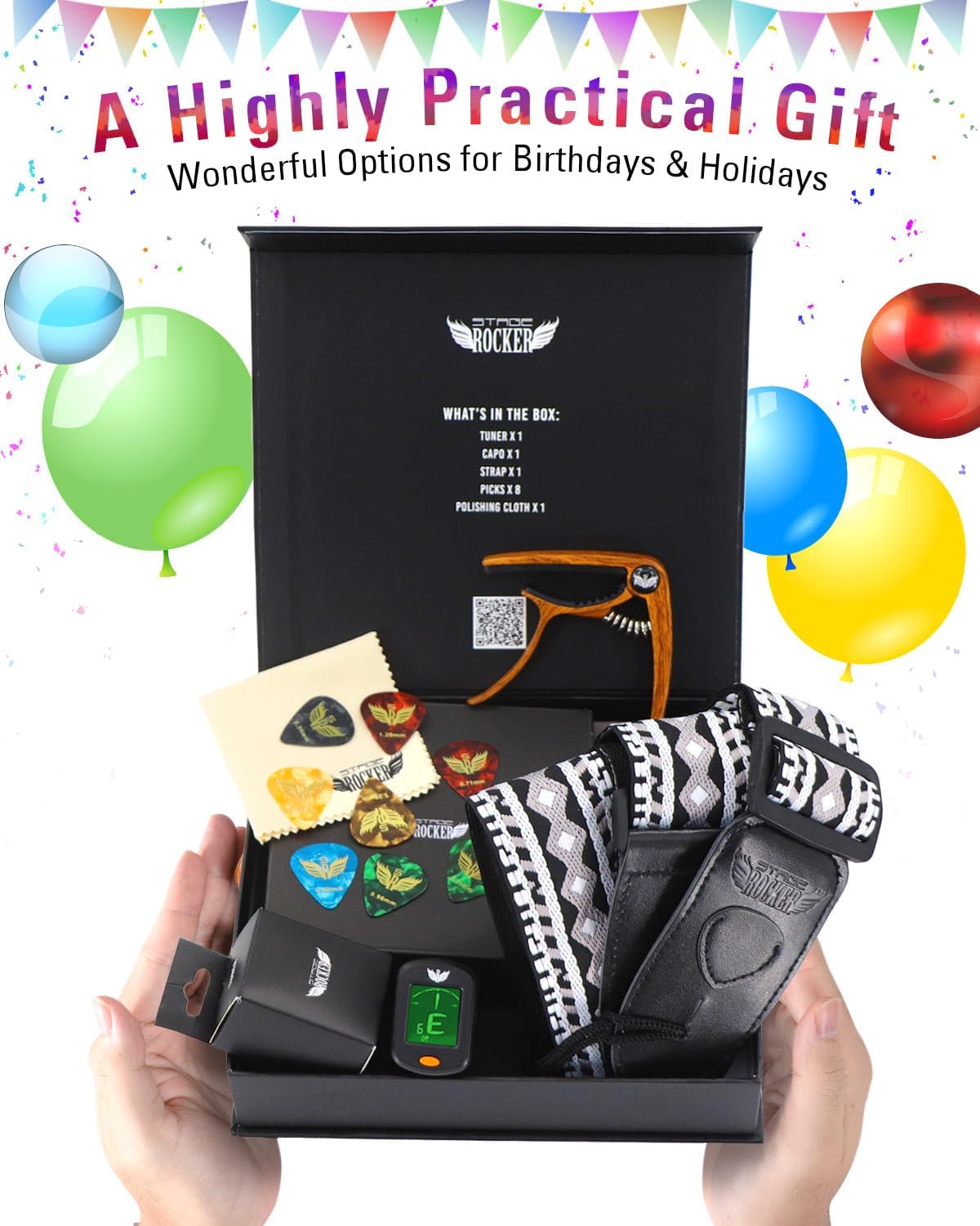 SIGMA 36.5' Acoustic Electric Guitar + Guitar Accessories Gift Box