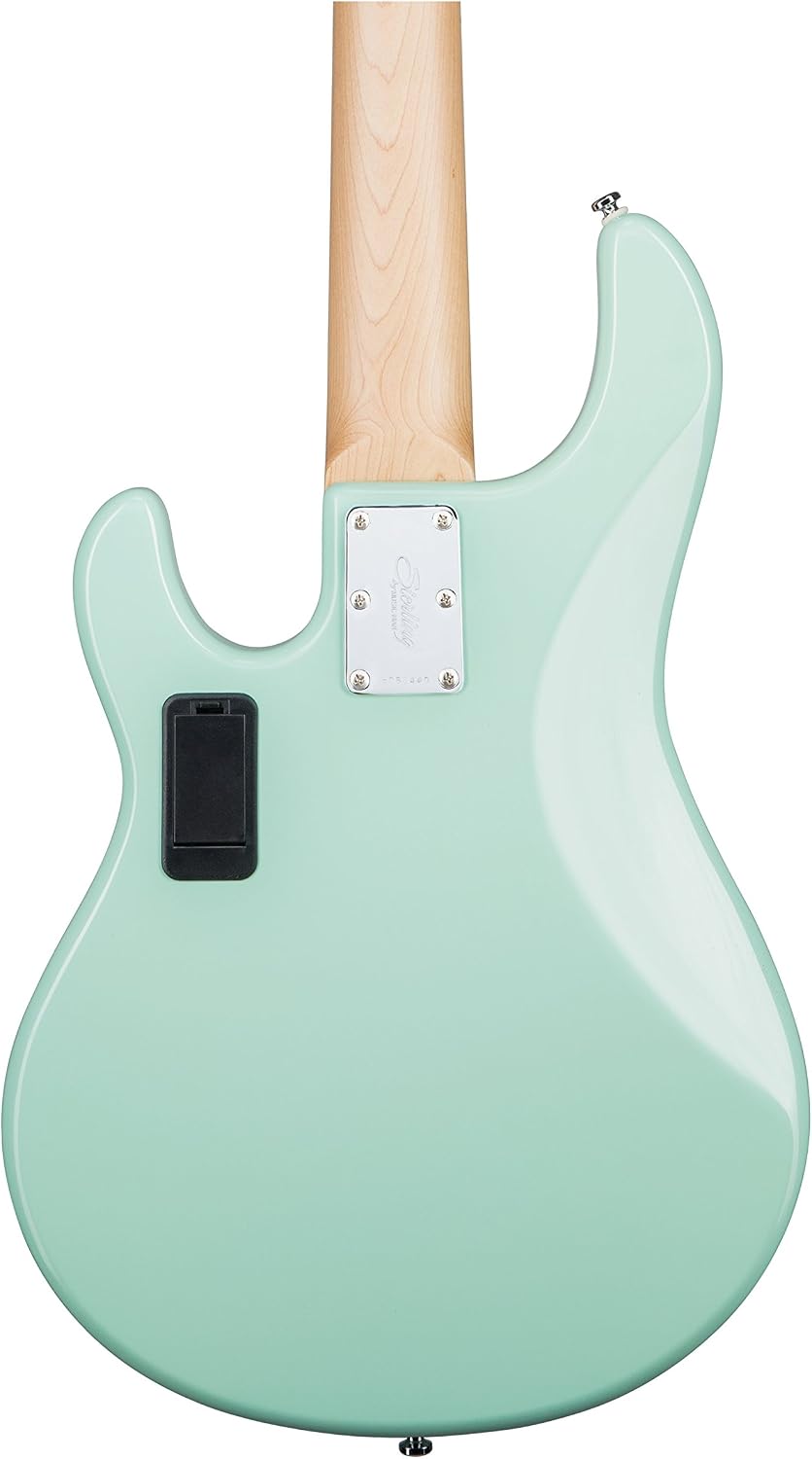 Sterling by Music Man StingRay Ray5 Bass Guitar in Mint Green, 5-String