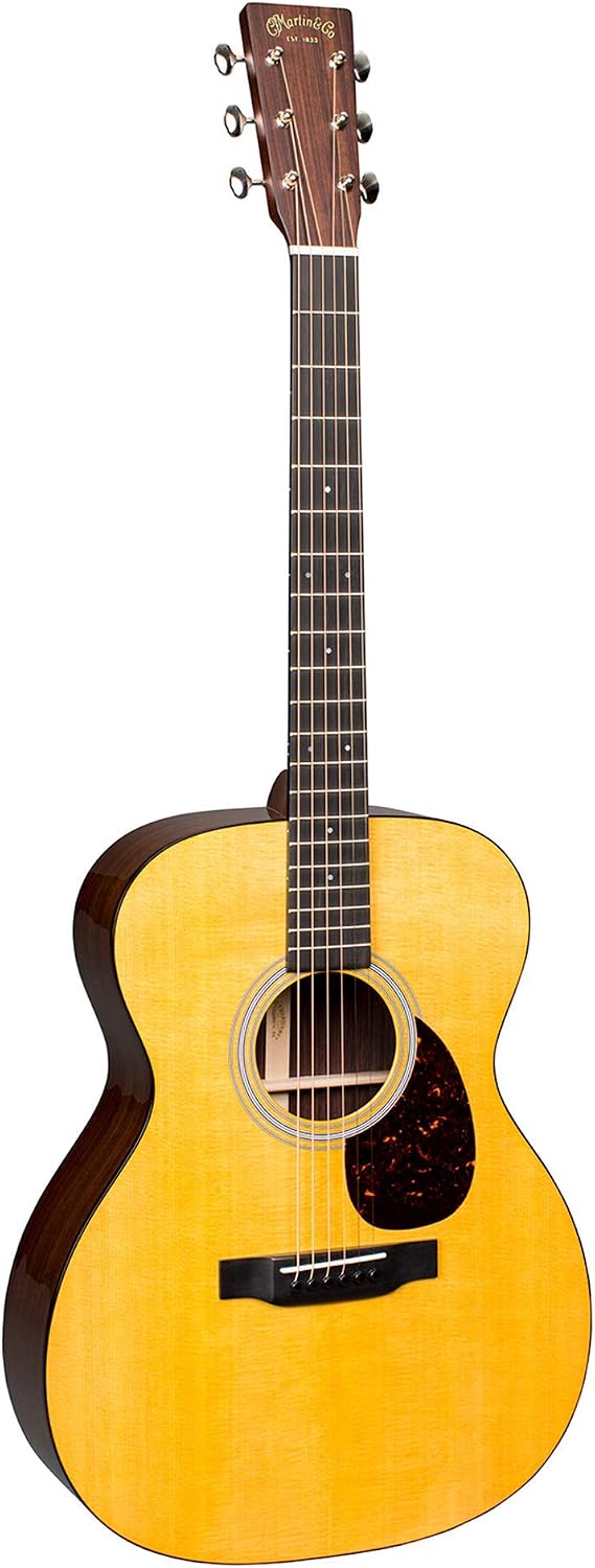 Martin Guitar Standard Series Acoustic Guitars, Hand-Built Martin Guitars with Authentic Wood OM-21
