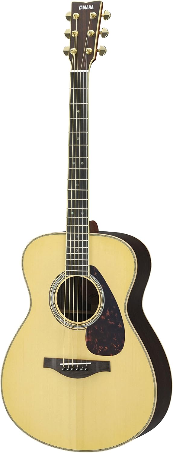 Yamaha L-Series LS16 Concert Size Acoustic-Electric Guitar with Gig Bag - Natural