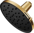 Moen Verso Brushed Gold Adjustable 9' Diameter Eco-Performance 1.75gpm Spray Head Rainshower, 220R3EPBG