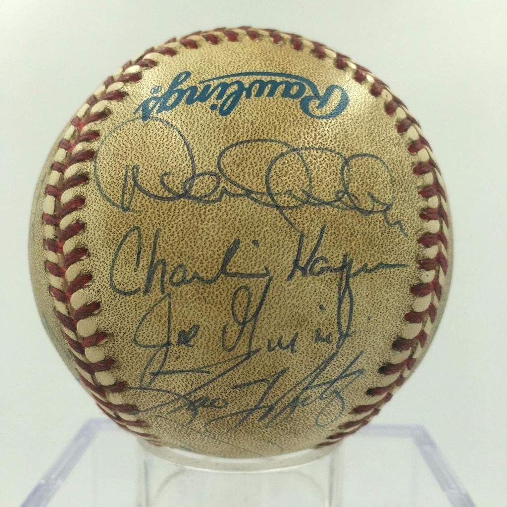 1996 NY Yankees Team Signed Game Used Baseball Derek Jeter Mariano Rivera JSA - MLB Autographed Game Used Baseballs