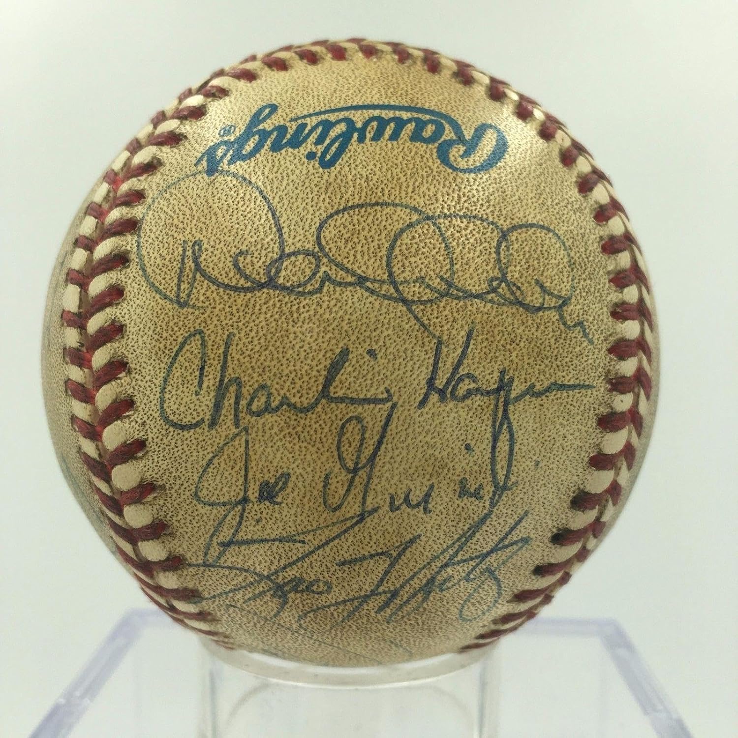 1996 NY Yankees Team Signed Game Used Baseball Derek Jeter Mariano Rivera JSA - MLB Autographed Game Used Baseballs