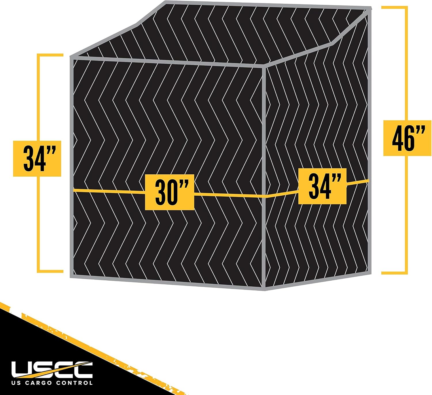 US Cargo Control Washer and Dryer Covers 30' x 46' (2-Pack), Quilted Washer Dryer Covers for Moving and Storage, Cotton/Polyester Furniture Pads for Moving and Storage, Can Use on Oven Ranges