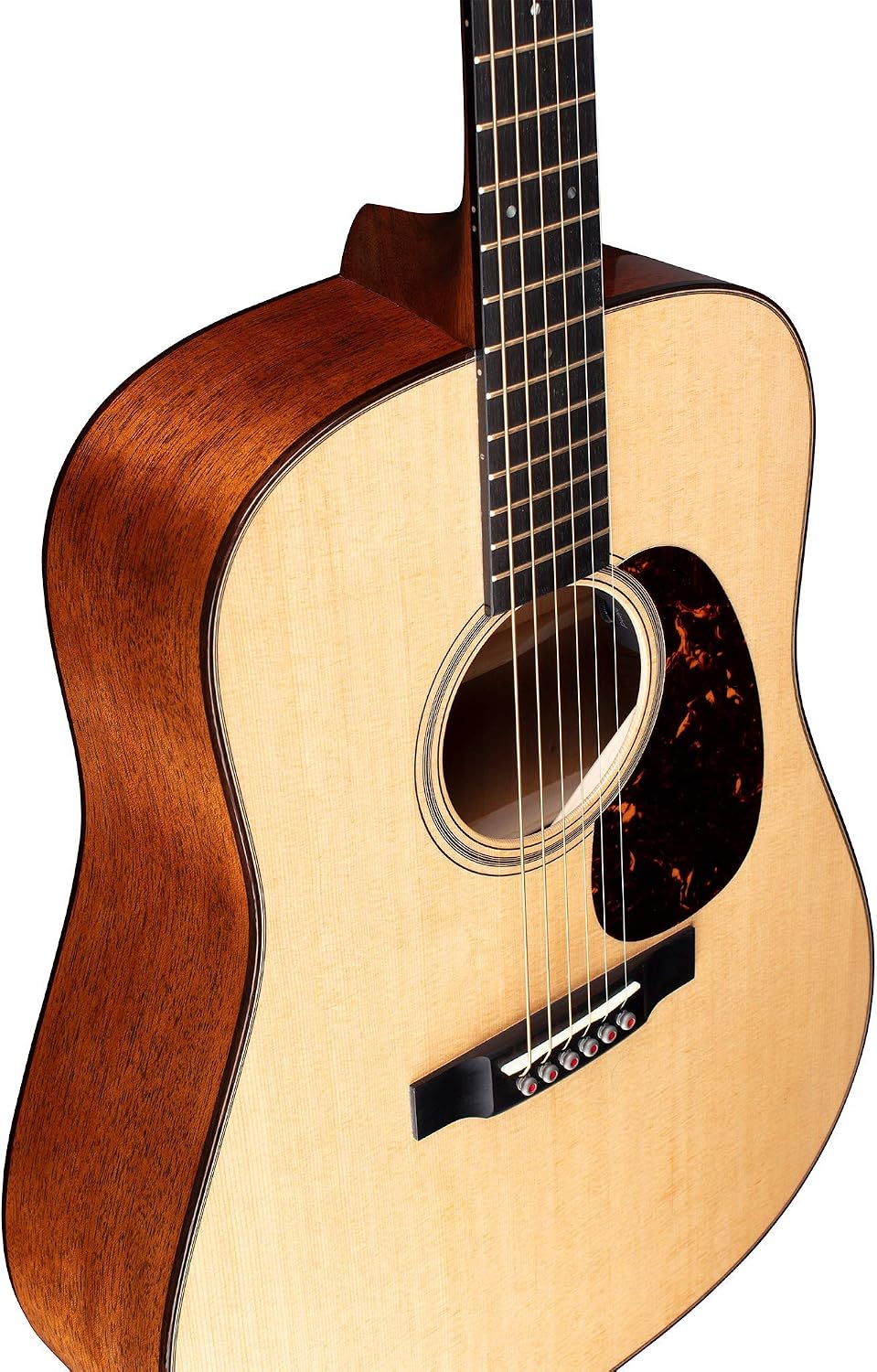 Martin Guitar D-18E Modern Deluxe Acoustic-Electric Guitar with Hardshell Gig Bag, Sitka Spruce and Mahogany Construction, D-14 Fret and Vintage Deluxe Neck Shape with High-Performance Taper Natural