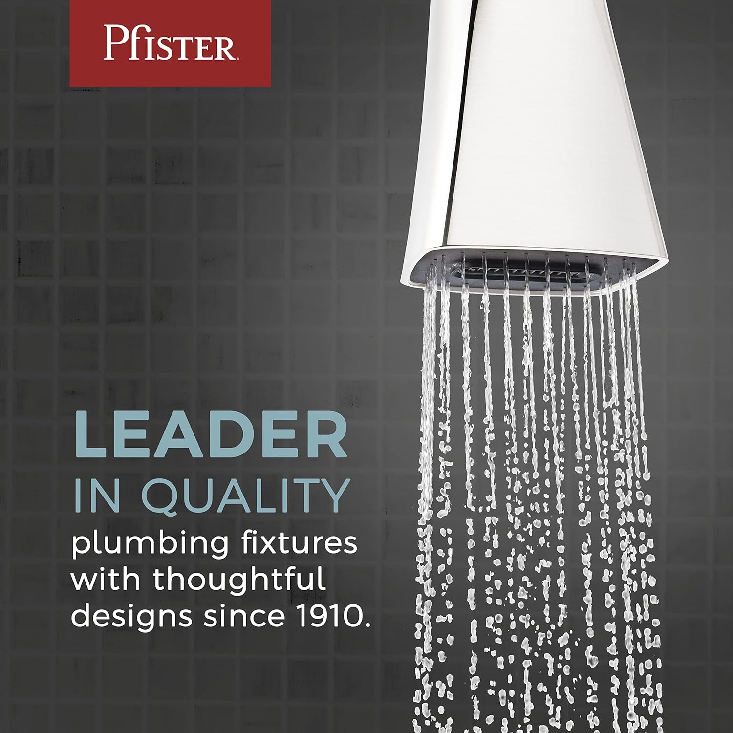 Pfister Tasso Kitchen Faucet with Pull Down Sprayer and Soap Dispenser, Single Handle, High Arc, NSF Certified, Brushed Gold Finish, F5297TSOBG