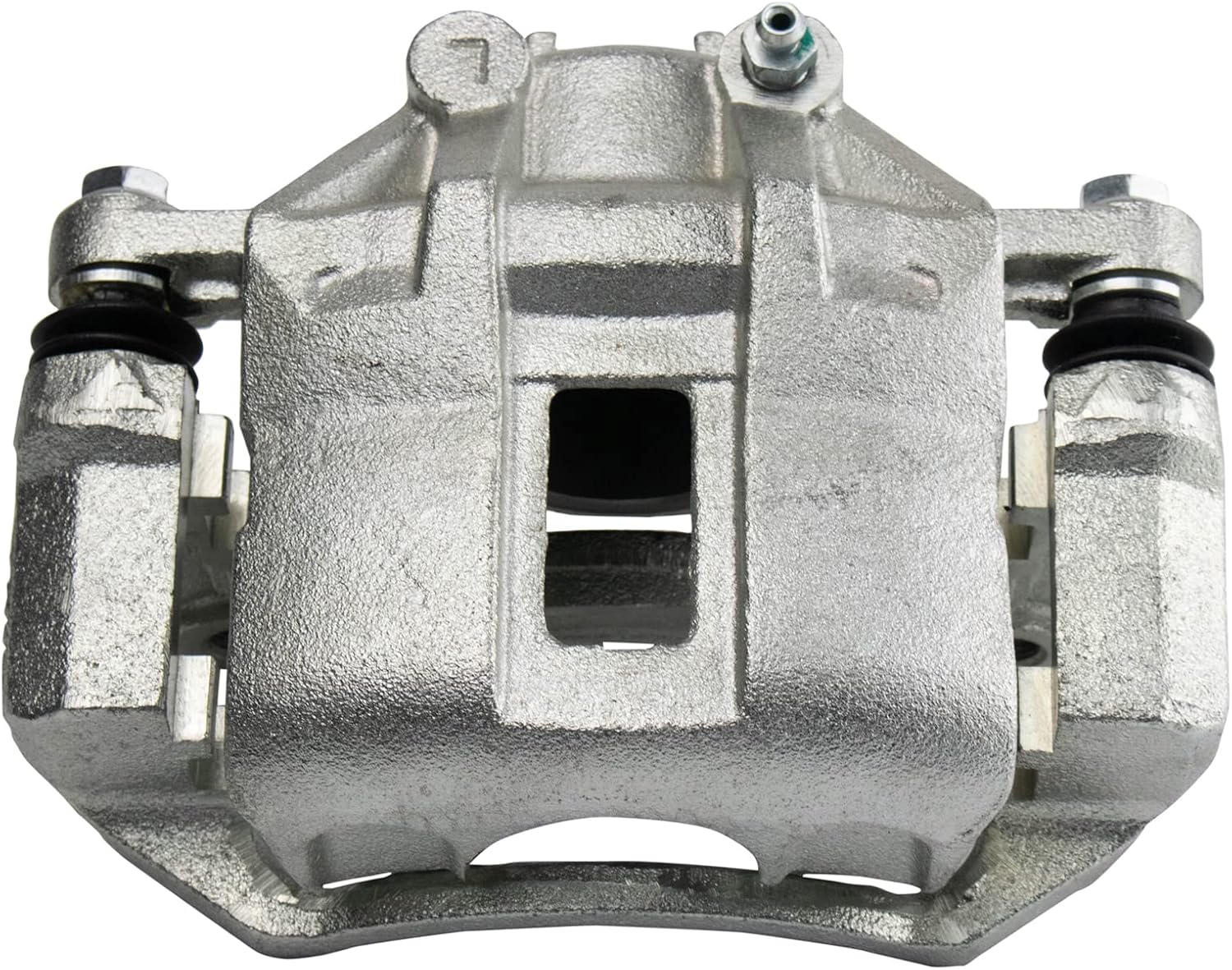 TRQ Performance Front Brake Pad and Rotor Set Ceramic Vented Coated Rotors Calipers Compatible with 2012 Kia Rio