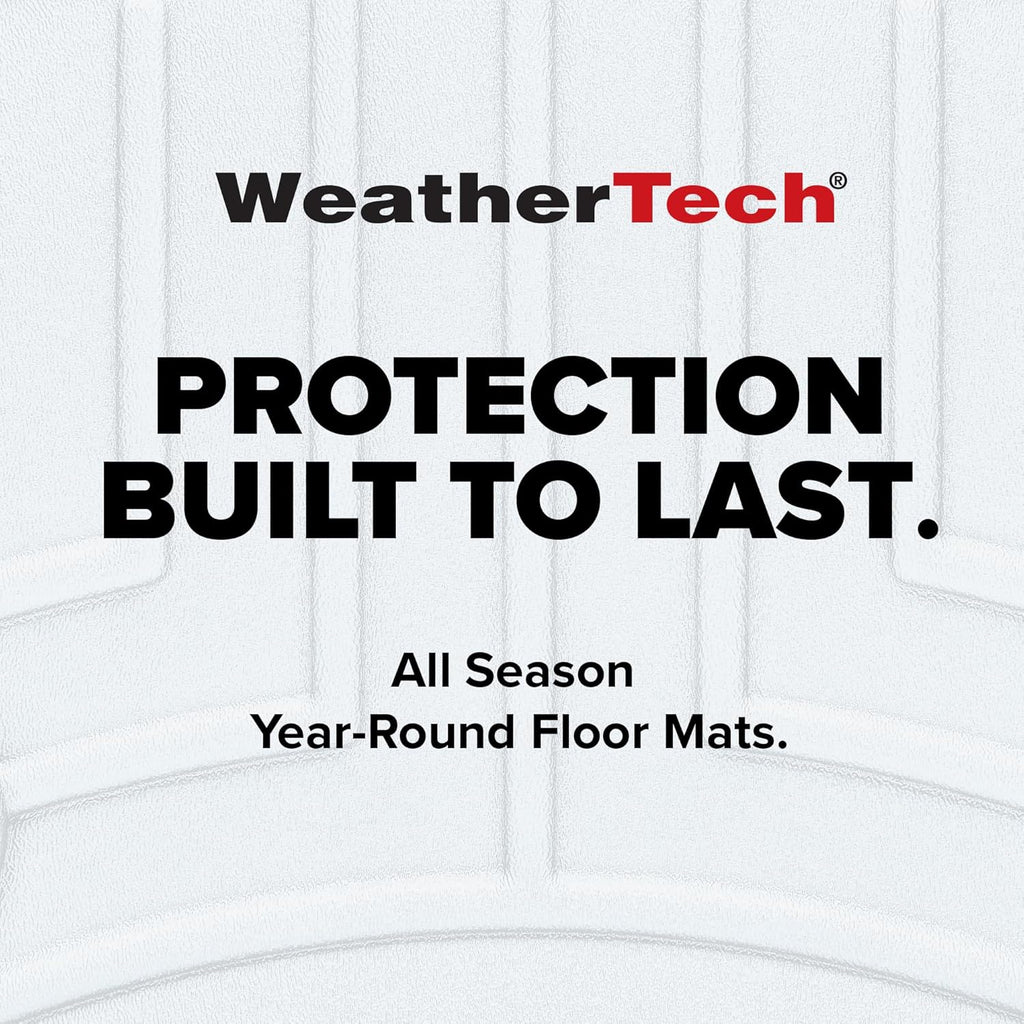 WeatherTech Custom Fit FloorLiners for Dodge Ram Truck 2500/3500, 1st Row (OTH) & 2nd Row (4415711-4415454), Black