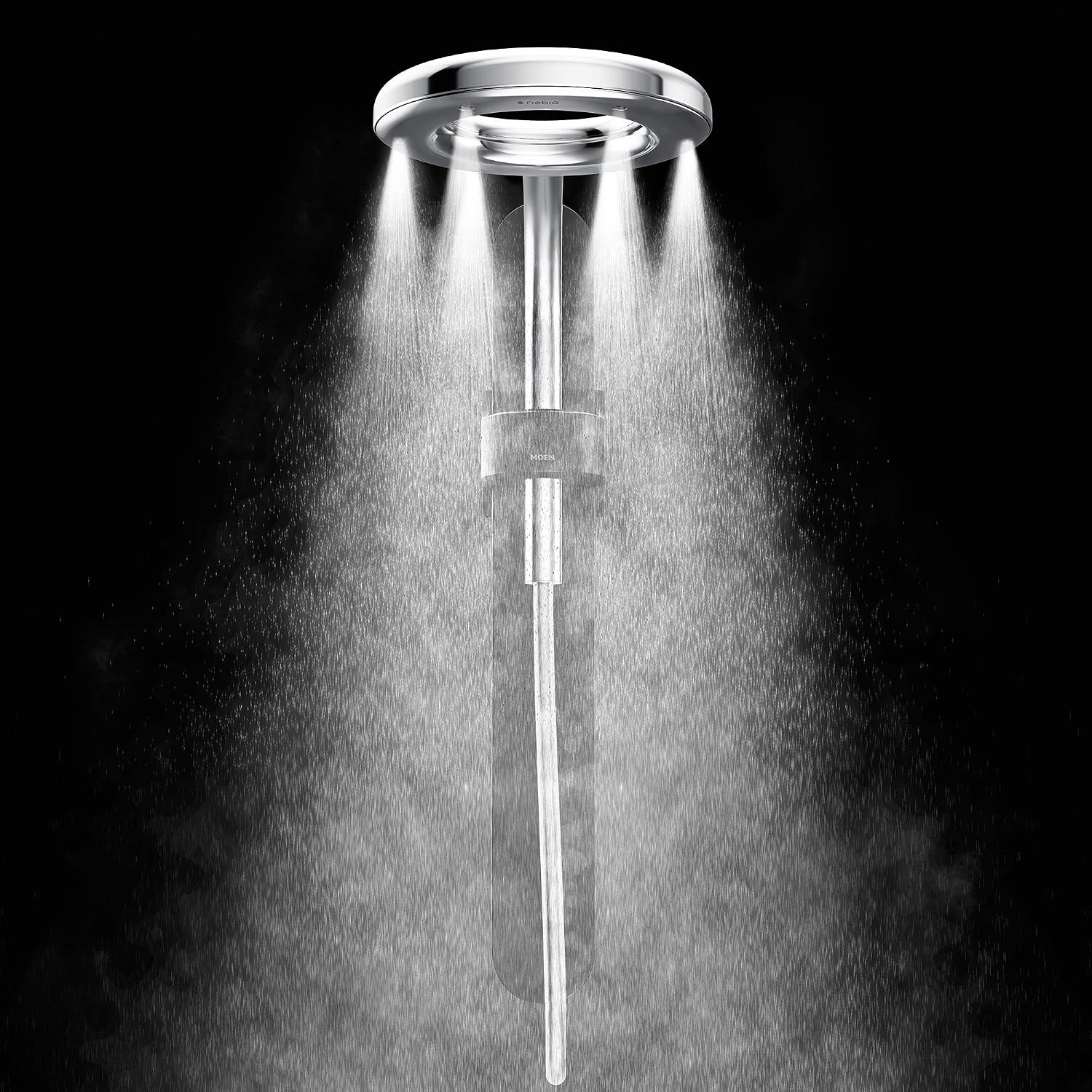Moen N207R0SRN Spa Shower Rainshower, Spot Resist Brushed Nickel